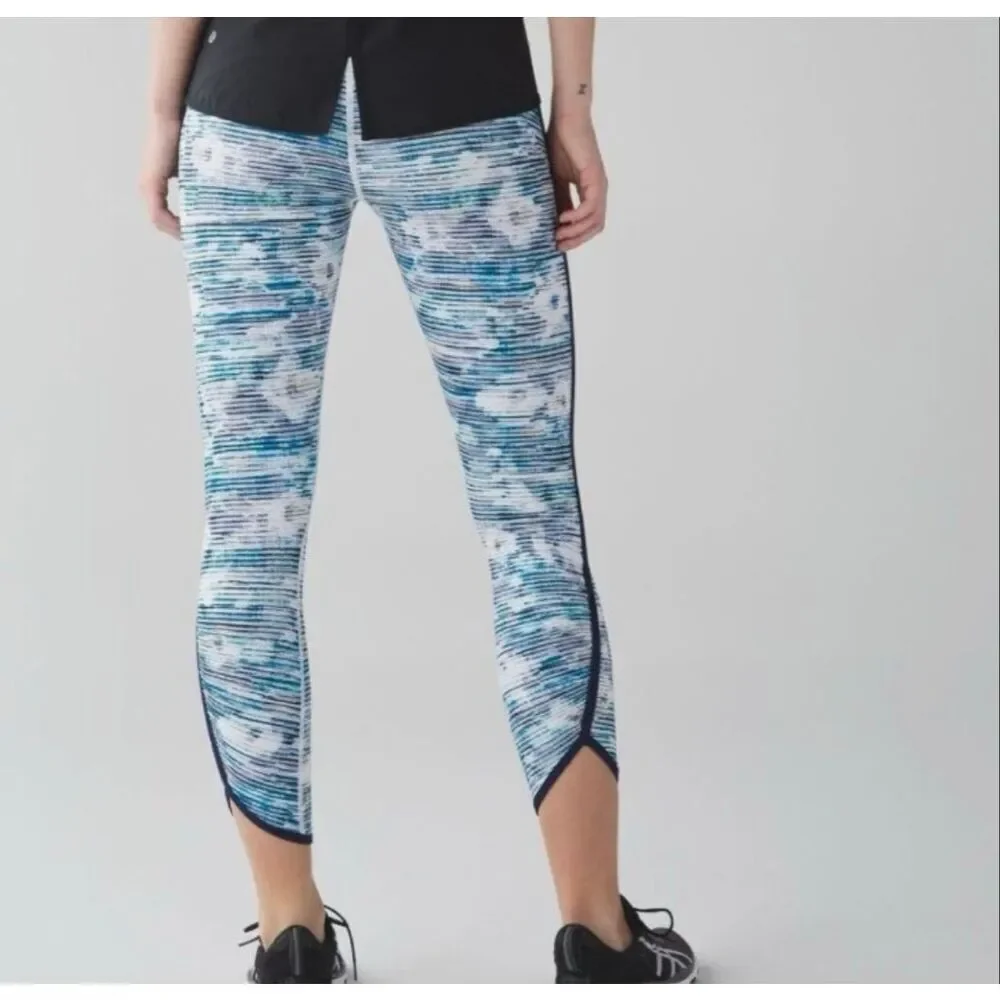 Lululemon Real Quick Tights in Hero Blue NWOT